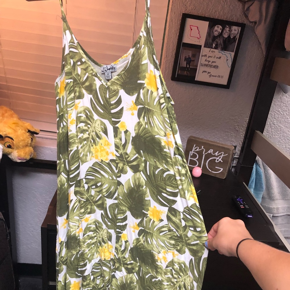 Palm tree dress